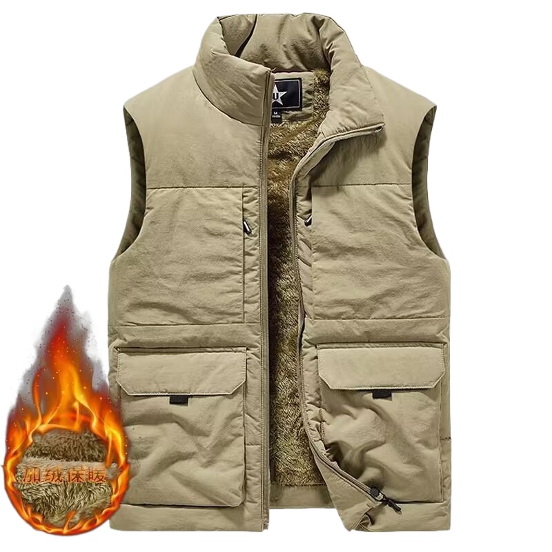 Hunting Outdoor Jacket - Kış erkek kargo avcılık yelekler kalın