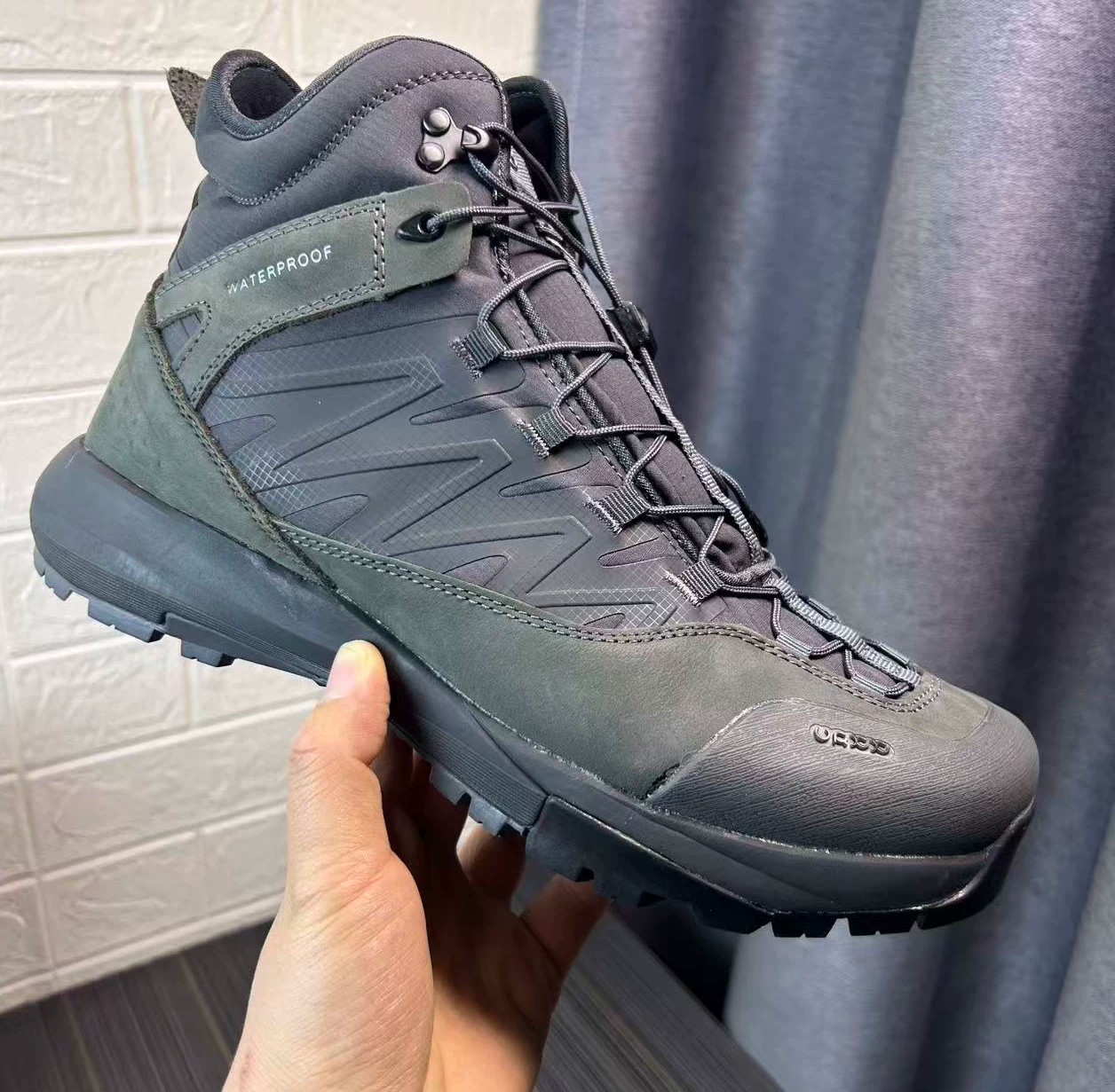 Hunting Outdoor Wear - Yüksek Bilekli Deri Yürüyüş Ayakkabıları Erkek