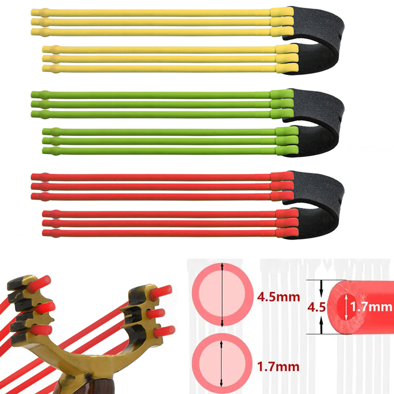 Outdoor Hunting Products - Katlanır Sapanlar için Özel Lastik Bantlar,