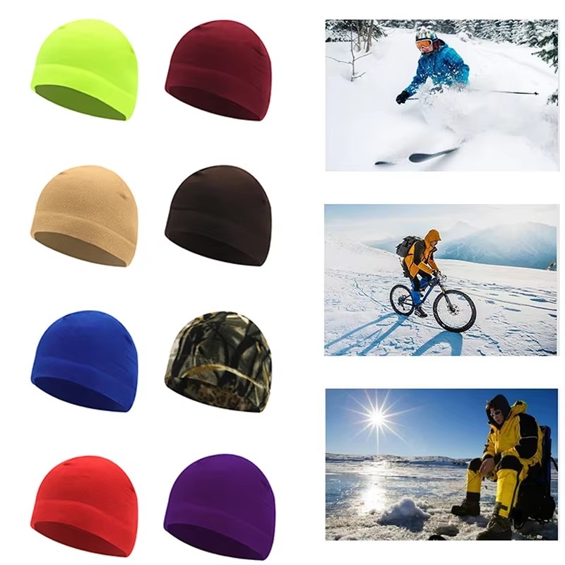 Outdoor Hunting Fleece - 1/2 adet yeni polar kış şapkası