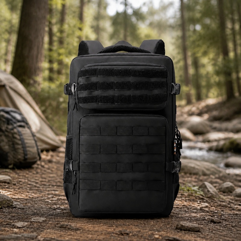 Hunting Outdoor Wear - 35L Su Geçirmez Naylon Taktik Sırt